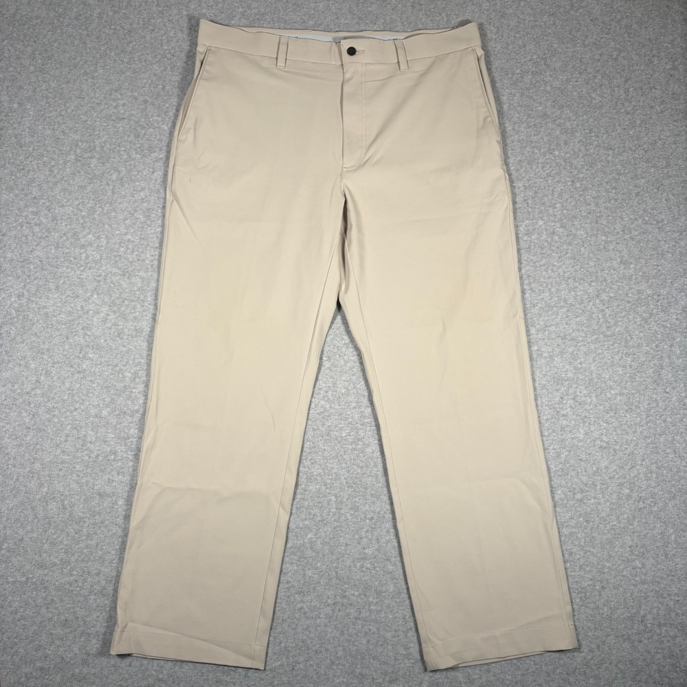 Callaway Golf Pants Men's Size 38x30 (Fits 37x29) Performance Polyester Tan